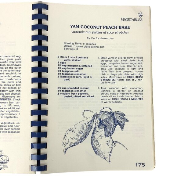 Tout De Suite À La Microwave II Cookbook By Jean K Durkee Spiral Bound - Picture 13 of 14